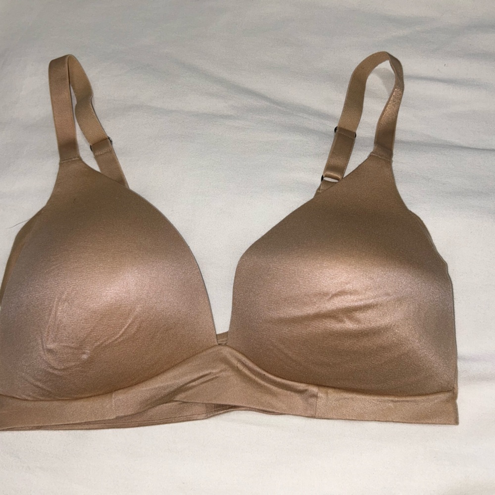 Aerie Light Brown Seamless Bra